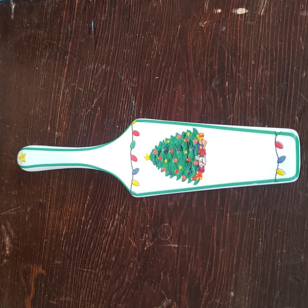 Christmas Cake Server